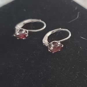 Garnet Earrings